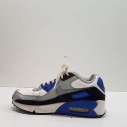 Nike Air Max 90 Hyper Royal (GS) Athletic Shoes White Blue CD6864-103 Size 6Y Women's Size 7.5 alternative image