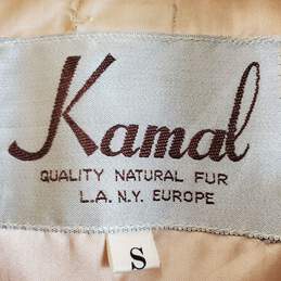 Kamal Women Tan Fur Coat S alternative image