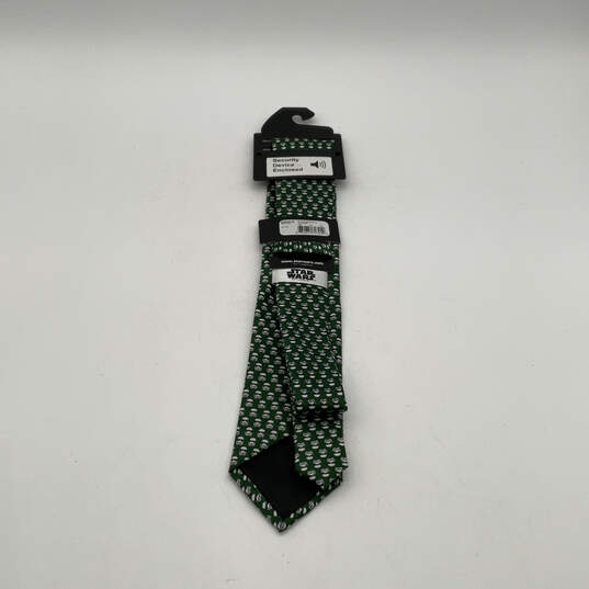 NWT Mens Green Hunter Storm Trooper Adjustable Fashionable Pointed Necktie image number 2
