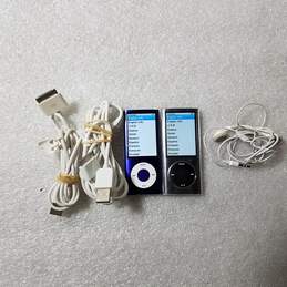 Lot of Two iPod nano 5th Gen/Camera Model A1320