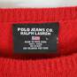 Polo Jeans Co. Ralph Lauren Women Red Sweatshirt L image number 3