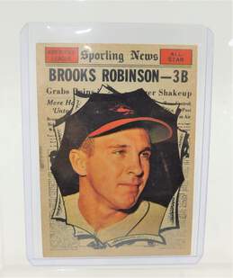 1961 HOF Brooks Robinson Topps All-Star #572 High Number Baltimore Orioles