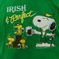 Vintage Artex Snoopy Peanuts St. Patrick's Day Irish T-Shirt Size Unisex Small image number 2