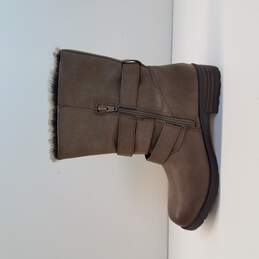 Mossimo Supply Co Grey Kiki Fashion Boots  Size 8.5 alternative image