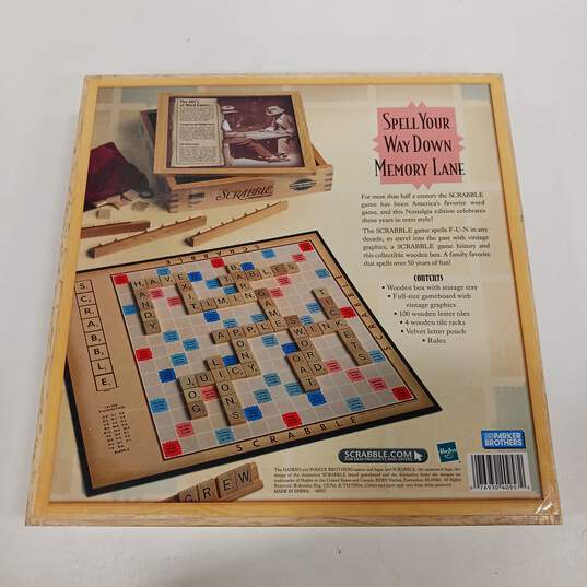 Parker Brothers Scrabble Nostalgia Game Series Game image number 8