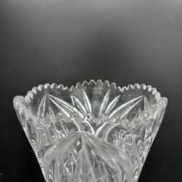 Clear Lead Crystal vase alternative image