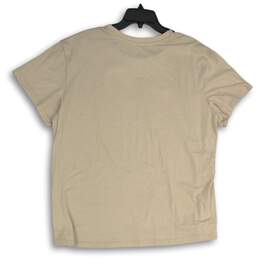 Disney Womens Tan Mickey & Friends Short Sleeve Pullover T-Shirt Size XXL alternative image