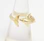 14K Yellow Gold Dolphin Wrap Ring 5.1g image number 4