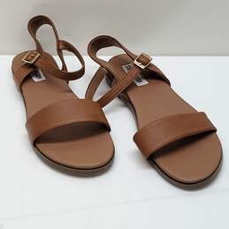 Steve Madden Brown Leather Sandals Size 9.5