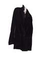 Womens Black Long Sleeve Notch Lapel 2 Button Blazer Jacket Size 8 image number 3