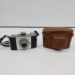 Vintage Kodak Camera with Leather Travel Case