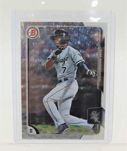 2015 Tim Anderson Bowman Silver Ice Pre-Rookie Chicago White Sox