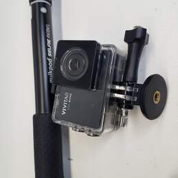 Vivitar 4K Action Camera & Quikpod Selife Stick Rebel alternative image