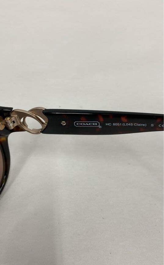 Coach Brown Sunglasses - Size One Size image number 7