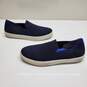 WOMEN'S ROTHY'S THE ORIGINAL SLIP ON NAVY/WHITE SIZE 7.5 image number 1