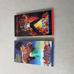 Dark Warrior Anime VHS Tapes Vol. 1+2 -Subtitled-