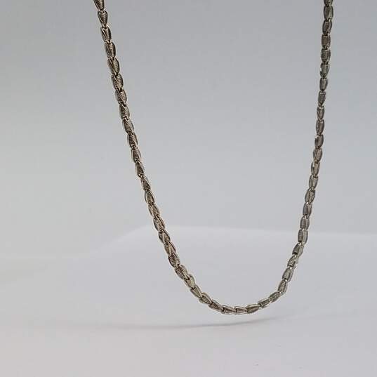 Sterling Sliver Multi Gemstone Pendant Necklace Bundle 11.4g image number 4