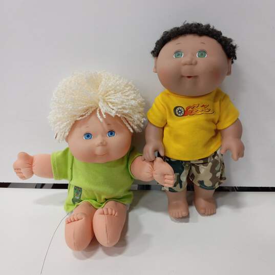 2pc Set of Mattel Cabbage Patch Kids Dolls image number 2