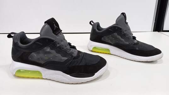 Nike Air Jordan Maxx 200 Black Volt Men's Sneaker Size 14 image number 2