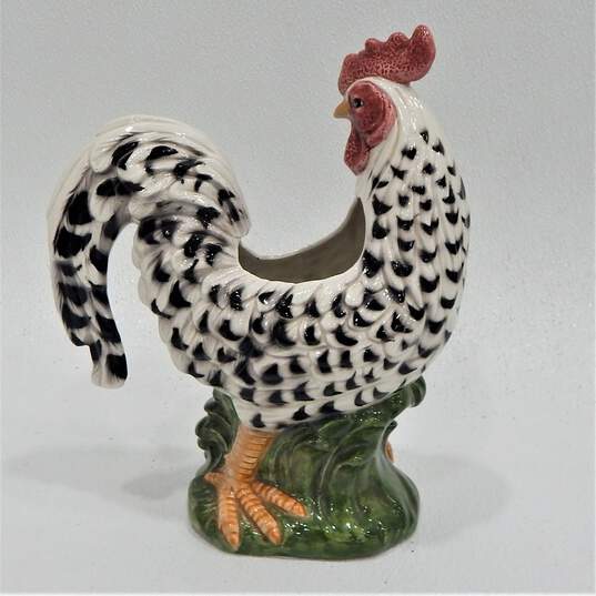 Fitz and Floyd Classics Rooster Chicken Statue Garden Sculpture image number 4