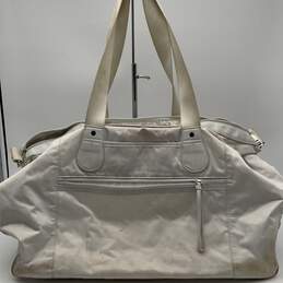Lululemon Womens White Mesh Double Handle Detachable Strap Duffle Bag alternative image