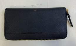 Kate Spade Black Leather Zip Around Envelope Wallet alternative image