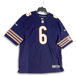 Mens Blue NFL Chicago Bears Jay Cutler #6 Football Jersey Size XL