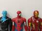 4pc Set of Assorted Hasbro Superhero Action Figures image number 3