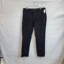 Banana Republic Black Cotton Lived In Chino Pants MN Size 32x32 NWT