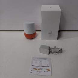 Google Home Smart Speaker White/Orange