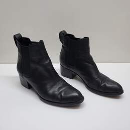 Rag & Bone Walker Chelsea Boot Black Leather Sz 37