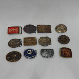 Mixed Lot Of Men's Advertising Fashion Belt Buckles
