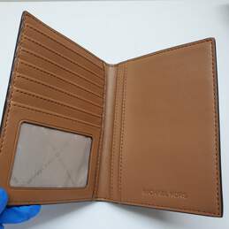 Michael Kors Jet Set Travel Passport Holder Wallet - Brown alternative image