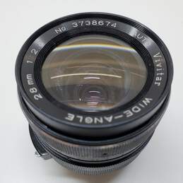Vivitar Wide Angle 28mm Diameter Camera Lens Untested For Parts/Repair alternative image