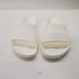 Birkenstock Barbados EVA White Rubber Slide Sandals Size 6 Men's/8 Women's