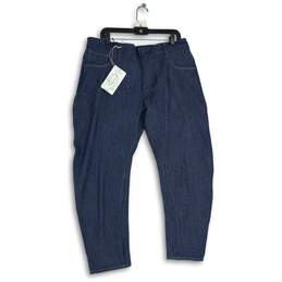 NWT Womens Blue Denim 5-Pocket Design Skinny Leg Jeans Size W31 L32