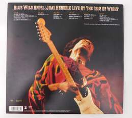 Jimi Hednrix Live At The Isle Of Weight Blue Wild Angel Vinyl Record alternative image