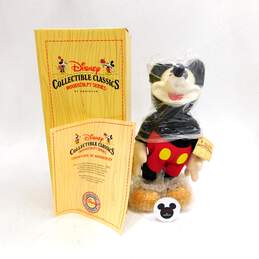 Disney Collectible Classics Mickey  Woodsculpt Series By Applause
