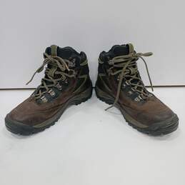 Timberland Women's Brown/Green Waterproof Boots Size 7M alternative image
