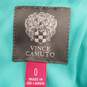 Vince Camuto Women Turquoise Dress Sz 0 image number 3