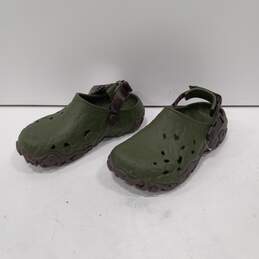 Men's Crocs All-Terrain Atlas Cogs Army Green Marketing Sample M6 W8