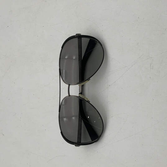 Womens Black Full-Frame Gunmetal UV Protection Classic Chelsea Sunglasses image number 1