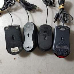 Lot of Four computer mice alternative image