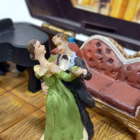 Collections Etc. 'Ballroom Waltz' Battery Operated Music Box image number 4