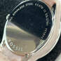 Designer Fossil Stella ES-2791 Pink Acrylic Strap White Analog Wristwatch image number 4