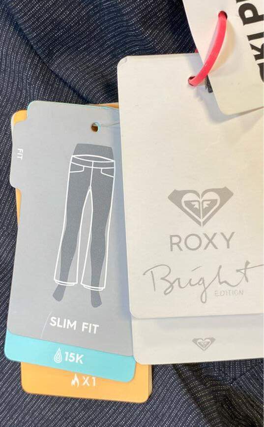 Roxy Women's Gray Overalls Snowsuit- M NWT image number 7