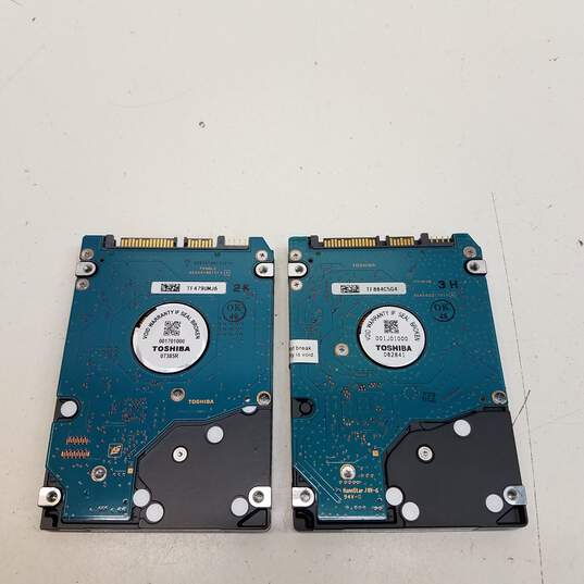 Toshiba Internal Hard Drives - Lot of 2 image number 1