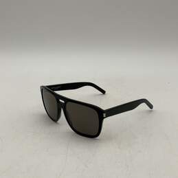 Saint Laurent Mens Black Full-Rim UV Protection Lightweight Wayfarer Sunglasses alternative image