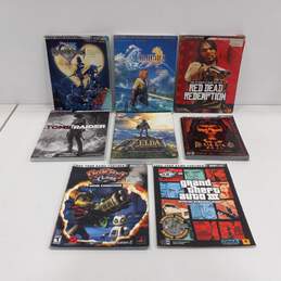 Bundle of 8 Assorted Video Game Strategy Guides