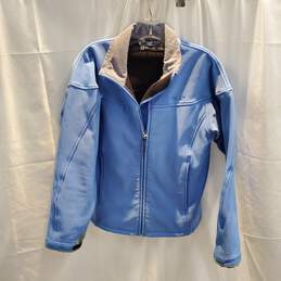 Marmot Light Blue Full Zip Up Jacket Women's Size L